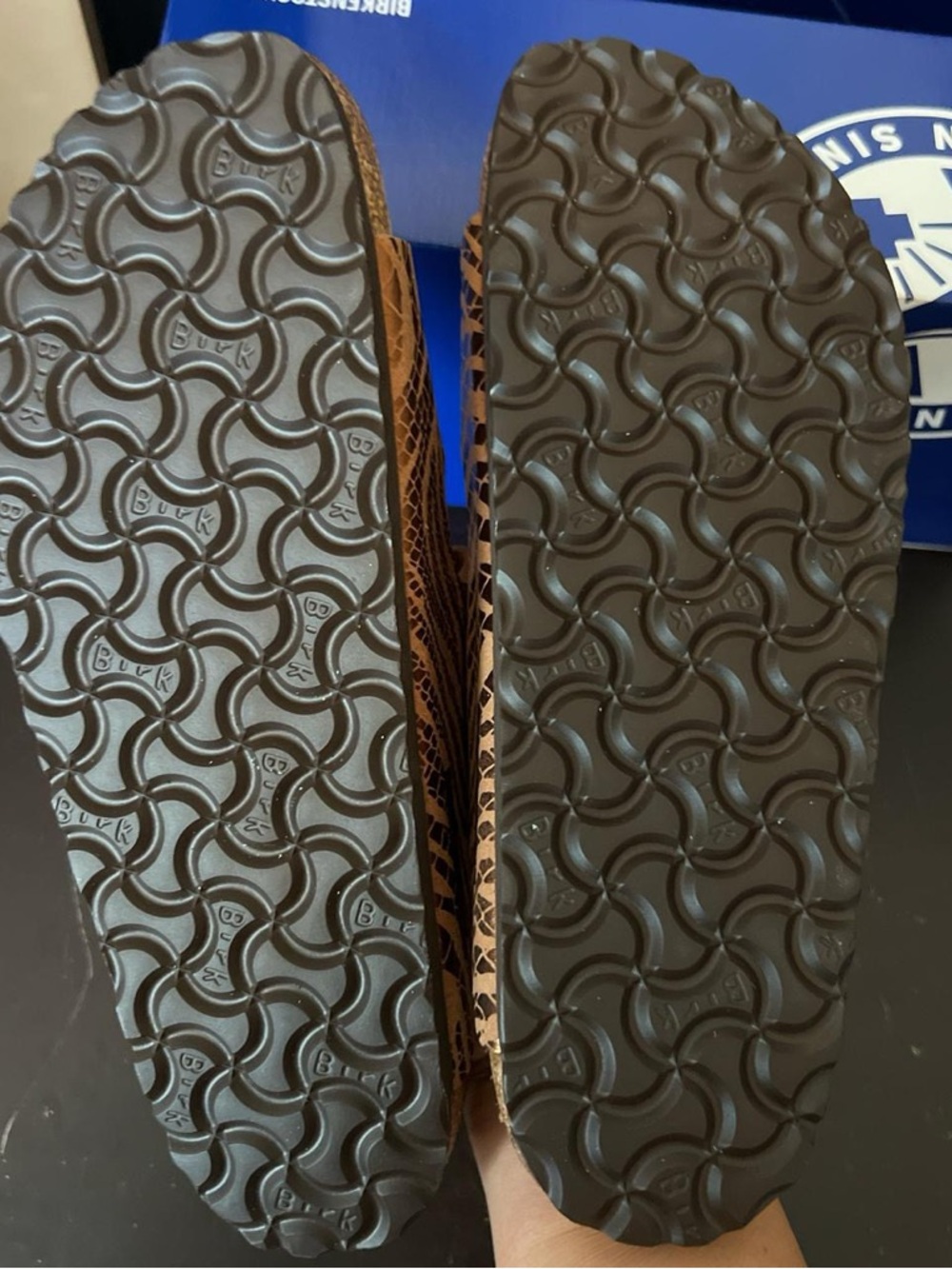 Bikerstock zebra print orange sandal - Picture 5 of 6